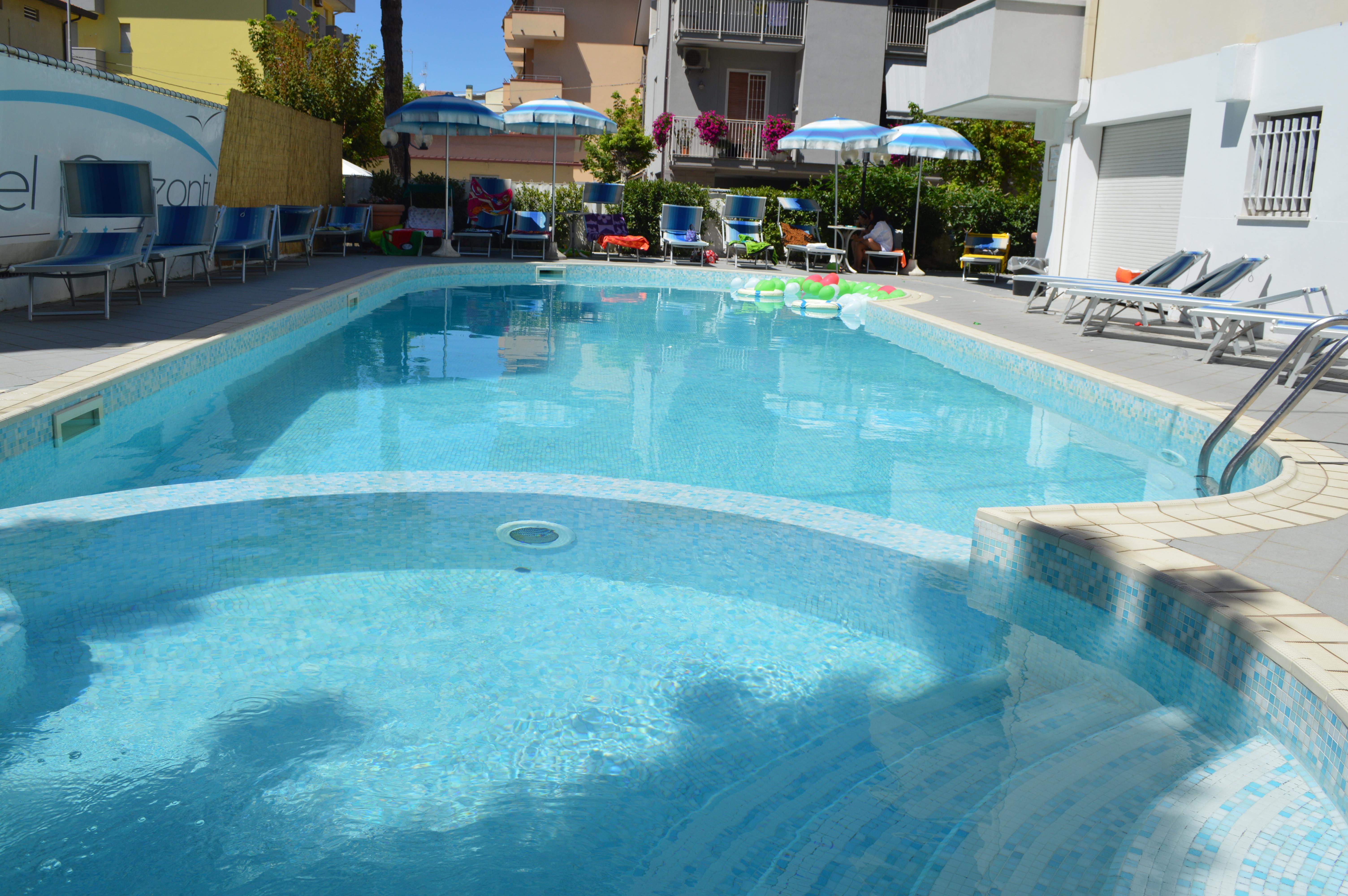 Hotel Orizzonti Rimini Buitenkant foto